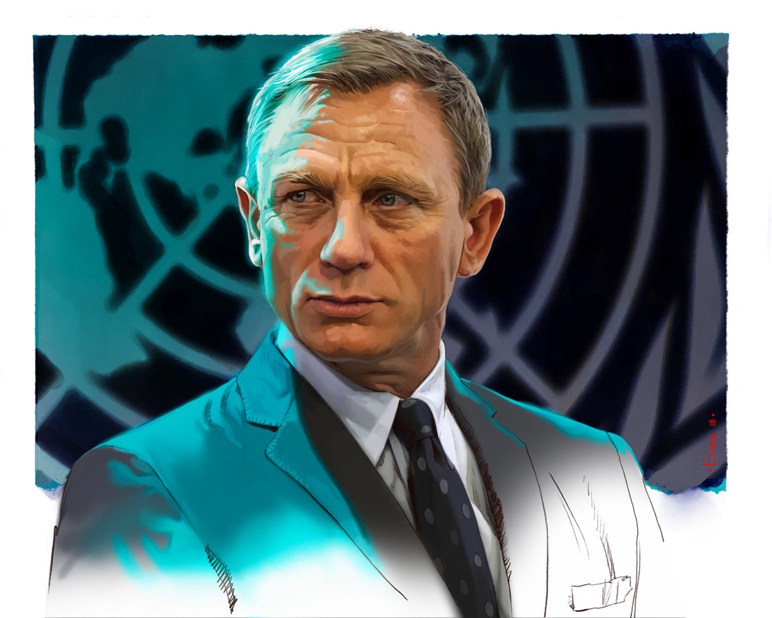 Daniel Craig as 007 James Bond Ian Fleming Skyfall Quantum of Solace Spectre Casino Ryale
