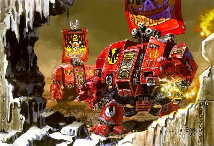  WARHAMMER 40K - Furioso Iron Dreadnought 