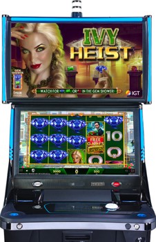  Cabinet IGT Epsilon Gaming Slot Ivy Heist 