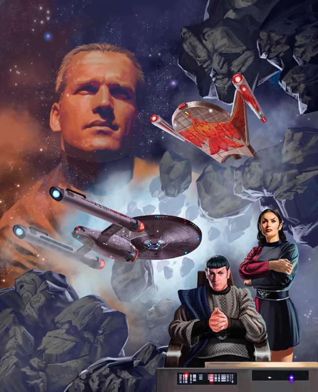  Cover Star Trek Federation Romulan Border 