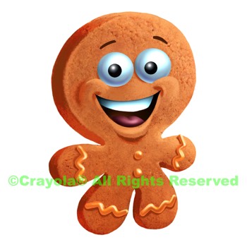  Orange Gingerbread Cookie 