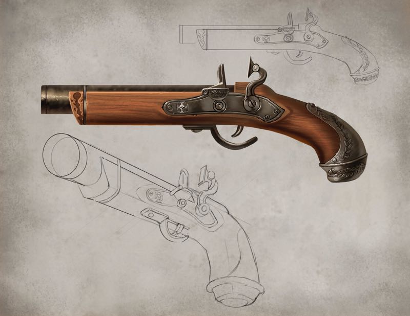  Empire Witch Hunter Pistols T1 