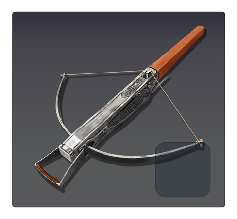 PhysicalWeapons021-Heavy_Crossbow iPhone RPG art by Mark Evans